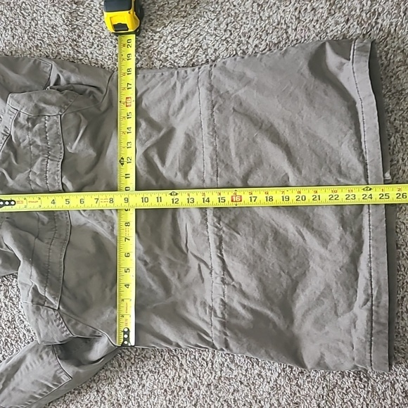 Lucky Brand Tan Utility Jacket with Hood - Picture 9 of 9